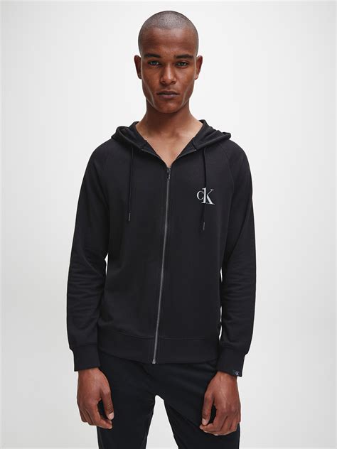 zip-up calvin klein men's hoodie|calvin klein full zip sweater.